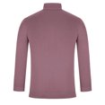 thumbnail image 3 of Pisexur Chandails Hommes Doux et Confortables Chandails d'Automne Hommes Chandail à Manches Longues Col Roulé Tricot Chandail de Base Chaud Chandail Uni Violet, TG, 3 of 6