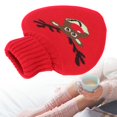 thumbnail image 4 of Hot Water Bottle, Rubber Hot Water Bottle Leakproof Perfect Gift Splashproof Lip  For Winter #1,#2,#3, 4 of 8
