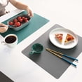 thumbnail image 3 of Placemat for Dining Morandi Color Silicone Table Mat 40×30cm Insulated Child-Friendly Silicone Mat for Kitchen and Dining Tables, 3 of 5