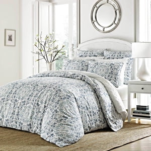 Stone Cottage Caldecott Duvet Cover Set, Queen, Blue