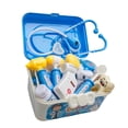 thumbnail image 3 of Kids Doctor Kit, Durable Plastic Toddler Doctor Kit High Safety 33Pcs  for Education, 3 of 8