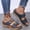 Navy, variant on Earth Shoes Women Sandals Women's Summer Solid Color Comfortable Hollow Out Wedge Flowers Women's Sandals Casual Slippers Sandals Sparkly on Clearance