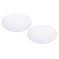 thumbnail image 1 of Unique Bargains Abat-Jour Diffuseur, 2 Pcs Diamètre 12 Pieds avec Trou Central 3/8 Pieds Diffuseur Rond, 1 of 7
