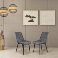 thumbnail image 2 of Alexent Modern Velvet Dining Chairs, Gray (Set of 2), 2 of 11