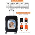 thumbnail image 3 of Animal Series Printed Pattern Travel Essentials Bag with 18-32 Inch Capacity Travel Accessories Trolley Case Protective Cover 8animal 050 S, 3 of 6