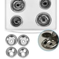 thumbnail image 2 of Product Category Cooking Utensils 4 Piece Stainless Steel Pan Set for Stove Burners Durable Kitchen Liners and Protective Rings for W102725, 2 of 7