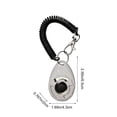 thumbnail image 3 of HCBY Dog Training Clicker, Teardrop-Shaped Pet Training Clicker, Dog Clicker with Wrist Strap, for Dog Obedience Training, 3 of 6
