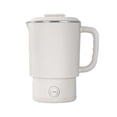 thumbnail image 3 of Portable Kettle Stainless Steel Travel Water Boiler Heating Compact Design For Home Camping Outdoor Use Wavy Double Layer Glass Mug Drinking Glasses Mugs 50s Drinking Glasses Vegan Mug Set Teal, 3 of 3