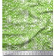 thumbnail image 1 of Soimoi Poly Georgette Fabric Snake Animal Skin Print Fabric by Yard 42 Inch Wide, 1 of 3