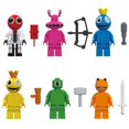 thumbnail image 1 of Roblox Rainbow Friends Action Figures Toys Boy Surprise Gifts 6pcs, 1 of 3