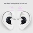 thumbnail image 2 of 5 Pcs Bouchons d'Oreilles pour Adultes Réutilisables en Silicone Doux Protection des Oreilles pour Douche et Autres Sports Nautiques, 2 of 11