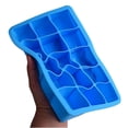 thumbnail image 3 of Machine à Glaçons Plateau à Glaçons 15 Cubes Contenant de Rangement pour Glace Plateau avec Couvercle, 3 of 4