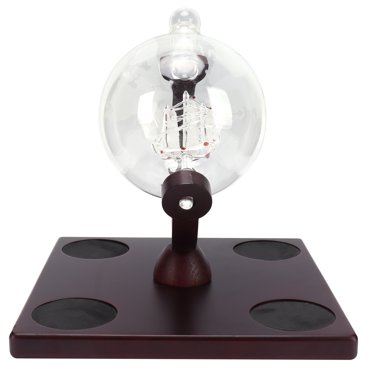 Carafe à Vin, avec Entonnoir en Acier Inoxydable Ensemble de Carafe à Whisky Contenant à Vin avec 4 Verres à Whisky pour Cadeau