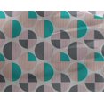 thumbnail image 4 of oneOone Georgette Viscose Fabric Circle Geometric Â Printed Craft Fabric BTY 42 Inch Wide, 4 of 4
