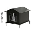 thumbnail image 4 of Fully Enclosed Four Season Pet Tent Warm Cozy Shelter For Indoor Cats And Small Dogs, 4 of 6