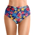 thumbnail image 1 of Product Classification Swim Pants - High Waist Ruched Belly Control Bikini Bottoms for Women - Comfortable and Stylish Beach or Pool Swimwear, 1 of 5