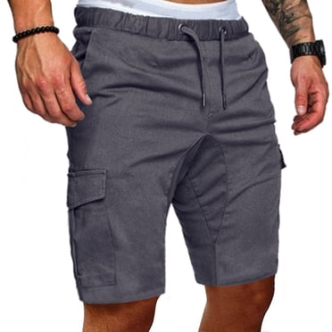 WAENQINLA Men's Cargo Shorts Big and Tall Workout Shorts Outdoor Tactical Short Pants Lounge Bike Cargo Shorts with Pockets