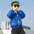 thumbnail image 4 of Sunnyoo Kids Lightweight Sun Protection Jacket Summer Hooded Breathable Sun Shirt Coat, 4 of 8
