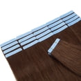 thumbnail image 4 of Extensions de Cheveux Humains à Coller, Cheveux Brésiliens Soyeux, Lisses, Pleine Tête, 20 Pcs, 4 of 7