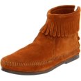 thumbnail image 1 of Minnetonka Women's Back Zipper Bootie,Brown,10 M US, 1 of 3