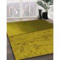 thumbnail image 3 of Ahgly Company Tapis d'Intérieur Lavable en Machine Carré Transitionnel Brun Bronze Foncé, 6 Pieds Carré, 3 of 7