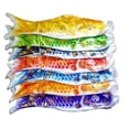thumbnail image 4 of Drapeau Japonais de la Carpe Koi Sailfish - Doré et Bleu, 50cm, 4 of 6