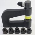 thumbnail image 1 of Hydraulic Cable Bridge Hole Punch Down Tools Hole Diggers 150mm Throat 6-35mm, 1 of 5