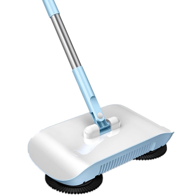 fheaev Hand Push Sweeper Household Lazy Three-in-one Suction Sweeper Cleaning Floor Stall