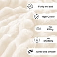 thumbnail image 3 of TACILIP 39.4x27.6in Soft and Thick Double Layer Raschel Blanket A Must Have Warming Artifact In Winter Suitable for Beds Sofas and Other Scenes Providing The Ultimatecomfort Couch Blanket, Men Gifts, 3 of 6