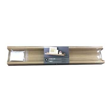 Hometrends Repisa de borde para cuadros de 23 pulgadas, MDF de madera de olmo