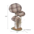 thumbnail image 2 of Plaid Mushroom Stand, 2 of 3