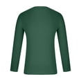 thumbnail image 4 of RXIRUCGD T-shirt Tricoté d'Été pour Homme à Col Rond Uni à Manches Courtes, Vert Armée, Taille : M, 4 of 5