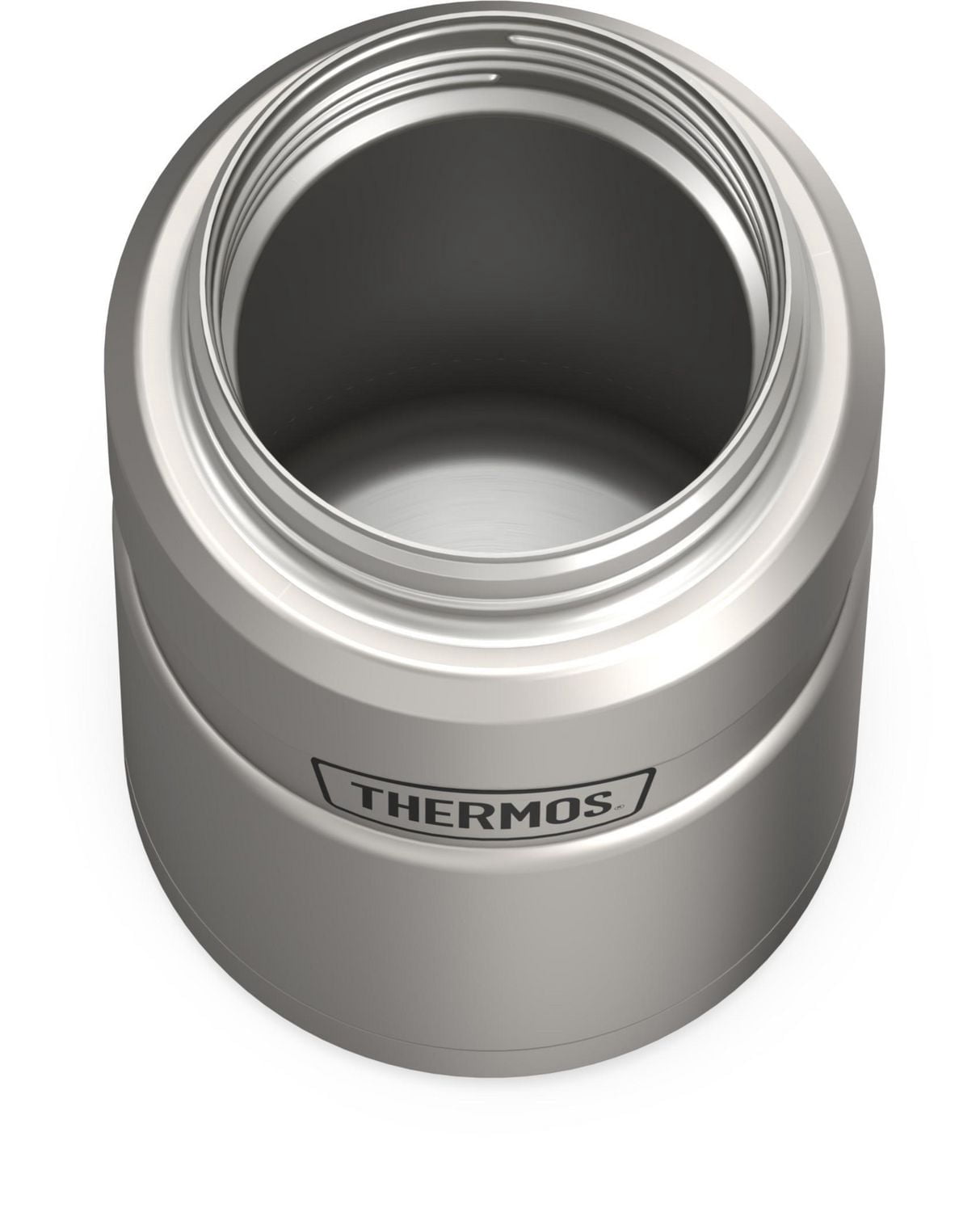 Thermos Stainless King Vacuum Insulated Stainless Steel 24 oz Food Jar with Folding Spoon. Silver