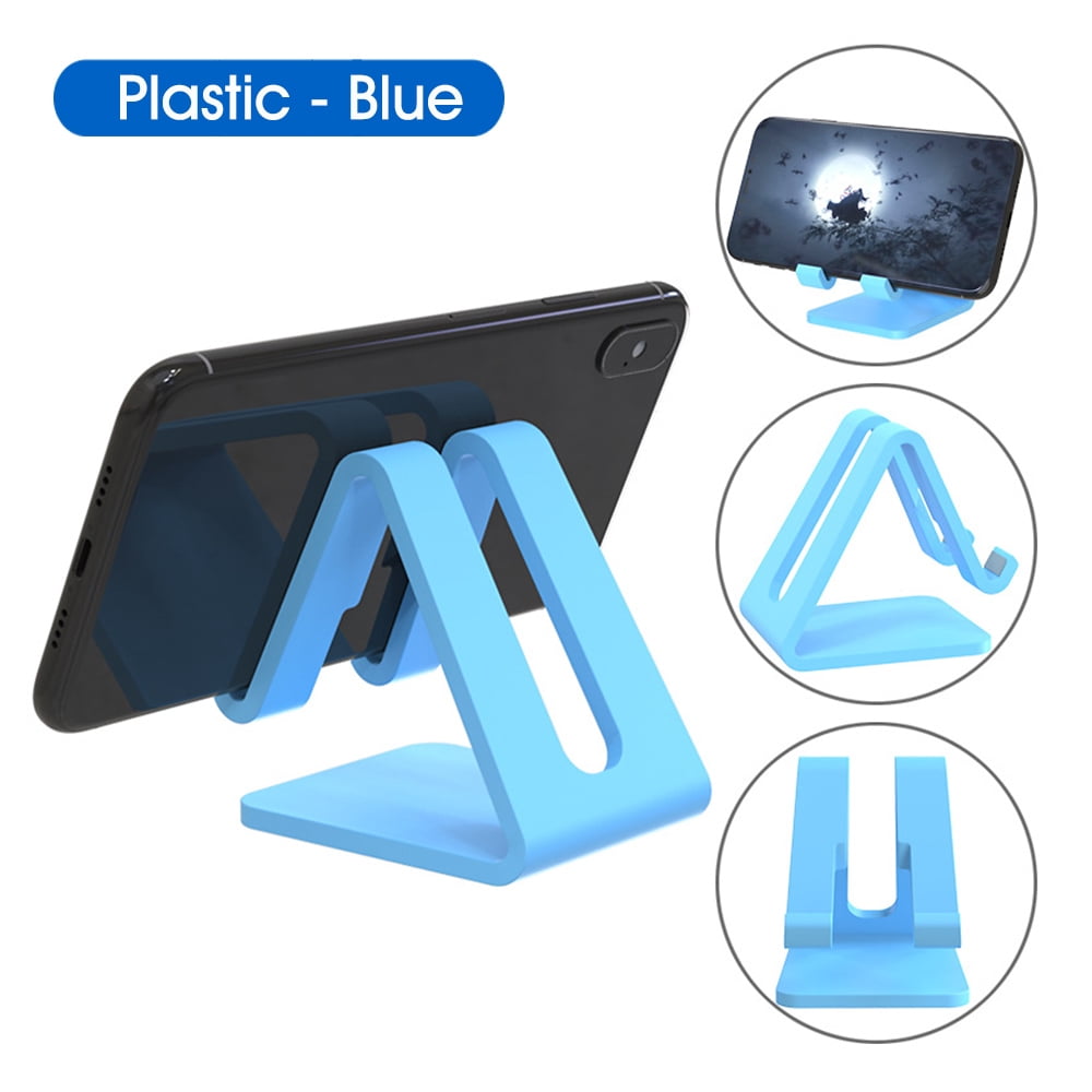 Labymos Cell Phone Tablet Stand Desk Thick Case Friendly Phone Holder Stand For Desk Compatible with All Mobile Phones