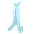 thumbnail image 1 of Robe Traînante Sans Manches en Maille de Maternité - Robe de Séance Photo d'Allaitement pour Femmes Enceintes, 1 of 5