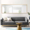 thumbnail image 4 of NeuType Full Length Floor Mirror Rectangular Gold 59"x19", 4 of 6