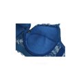 thumbnail image 4 of INSPIRE CHIC Women Full Cup Bras Breathable Comfort Floral Lace Full Coverage Non Padded Underwired Bra 36/80 Fit 34B Navy Blue, 4 of 6