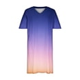 thumbnail image 4 of Birdeem Robe Grande Taille pour Femmes Col en V Robes d'Été Décontractées avec Poches Manches Courtes, 4 of 5