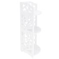 thumbnail image 2 of Corner Shelf 3 Tier Small Corner Shelves Plant Standing Rack for Small Spaces Bathroom Bedroom Organizer, 2 of 7