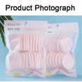 thumbnail image 4 of Braveheart Latex Cosmetic Puff Set Women'S Beauty Sponge Blender Wedge Makeup Accessory 20Pcs, Cxt022 & Round, 4 of 9