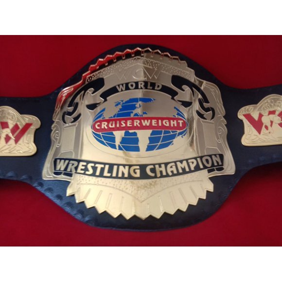 WCW world cruiserweight wrestling championship belt