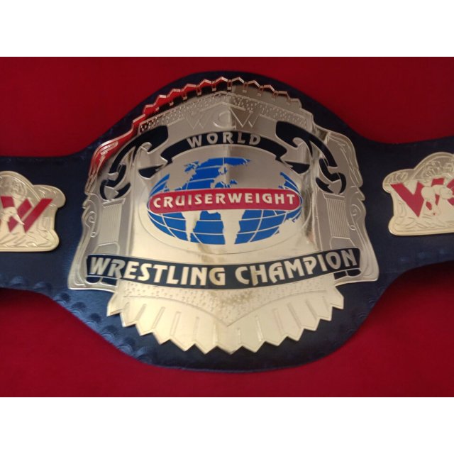 WCW world cruiserweight wrestling championship belt