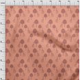 thumbnail image 3 of oneOone Viscose Jersey Fabric Tree & Giraffe Block Print Fabric By Yard 60 Inch Wide, 3 of 5