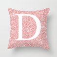 thumbnail image 2 of Housse de Coussin Lettre Décorative Alphabet pour la Maison, 2 of 10