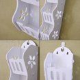 thumbnail image 4 of SLYNSHome Hanging Baskets for Bathroom,Wall Mount 3 Tier Storage Basket Plastic Shelves Rack for Kitchen Storage & Organization, 4 of 6