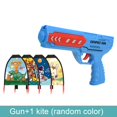 thumbnail image 2 of Blue Kite Catapult Launch Toy With Flying Beach Fun Outdoor Plastic Game Set For Children Age 3+ Years Birthday Gift And Park Activity Blue, 2 of 9
