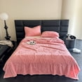 thumbnail image 1 of Summer Cooler Quilt - Double Sided Cold Effect Blanket Cooler Fiber Ice Blanket For All-Season Lightweight Summer Quilt Absorbs Heat To Keep Adults Children/Bab, 1 of 8