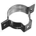 thumbnail image 1 of 1 Set Metal Rigid Pipe Strap Aluminum Alloy Cable U Bracket Clamp Hanger Tube Strap Tension Clips Water Pipe Clamp Plastic Tube Positioner Accessories, 1 of 9