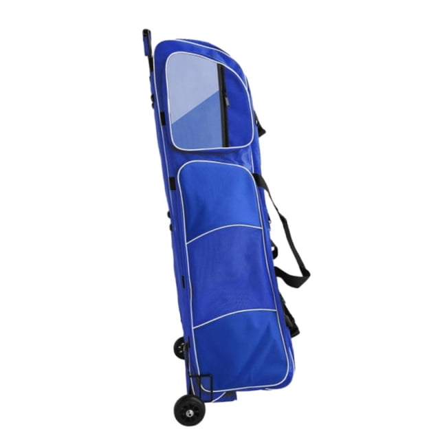 segolike Sac d'Escrime avec Roues Support Sac pour Tige de Tirage pour Passionnés Épée Bleu