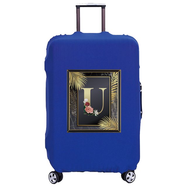 New Travel Suitcase Luggage Covers Protective Covers Scratch Proof Dust Cover Reusable Dust Cover Fgolden Pattern Series 8golden U L